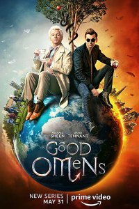 Постер к Благие знамения (1 сезон) / Good Omens (2019) WEB-DLRip