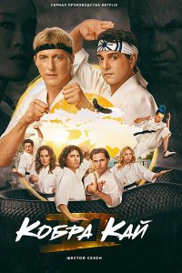 Постер к Кобра Кай (6 сезон) / Cobra Kai (2024) WEB-DLRip